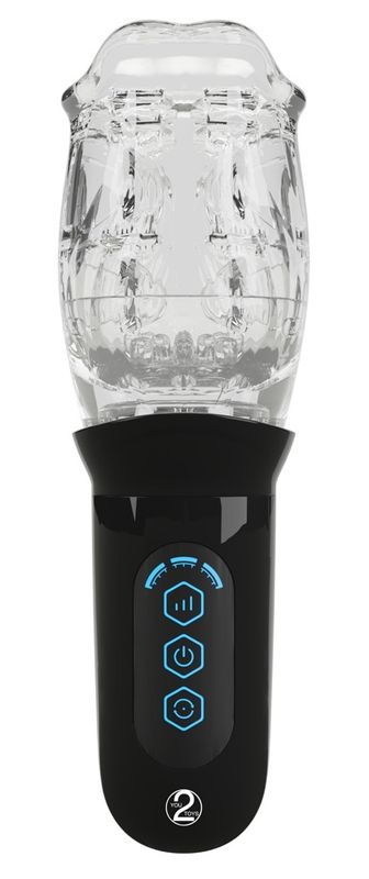 Roterende Mastrubator transparent