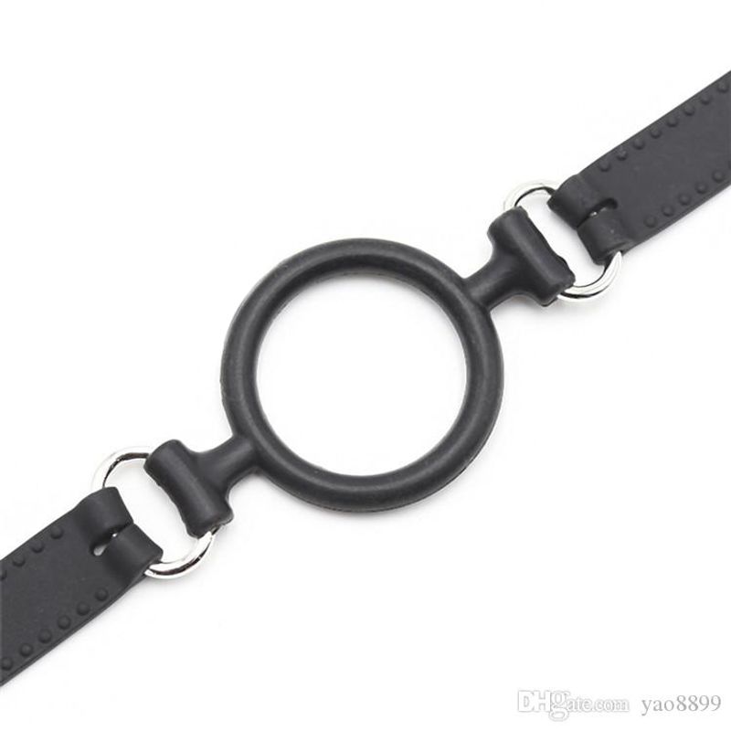Gag med O-ring i Silikon - Sort