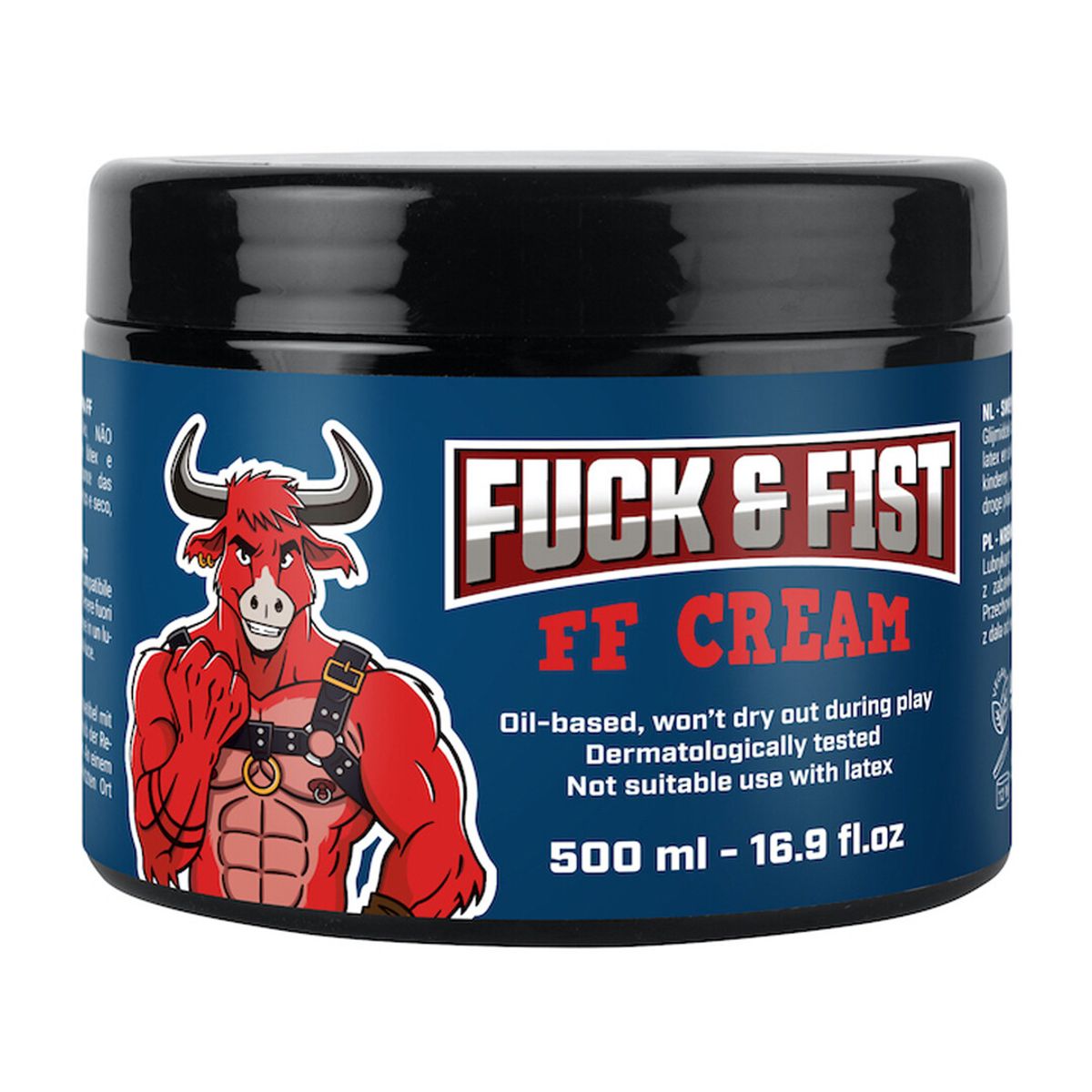 Fuck & Fist - FF Cream - Oilbased Lubricant - 16.9 fl oz / 500 ml