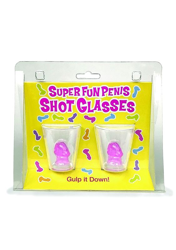 Penis Shot Glasses - 2 pakk
