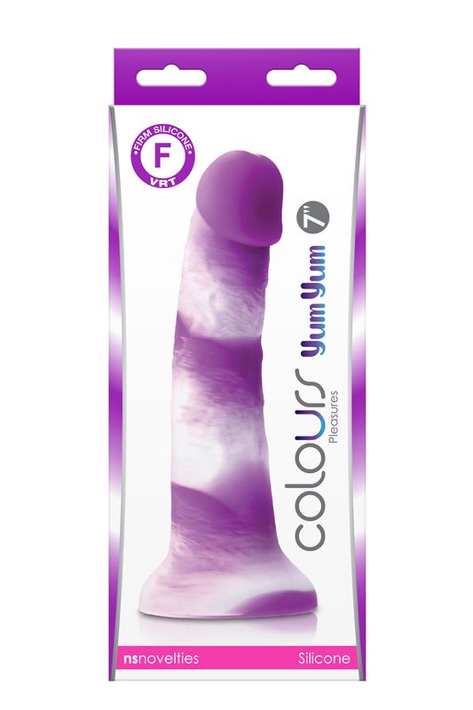 COLOURS PLEASURES YUM 7 - 19 x 2,3 cm - LILLA
