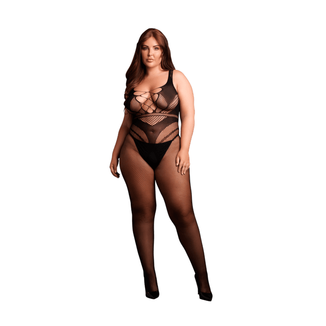 Hovedbilde Le Desir - Bodystocking with Accentuated Lines - ...