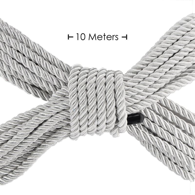 OUCH! - Polyester Bondage Rope - 10M Silver