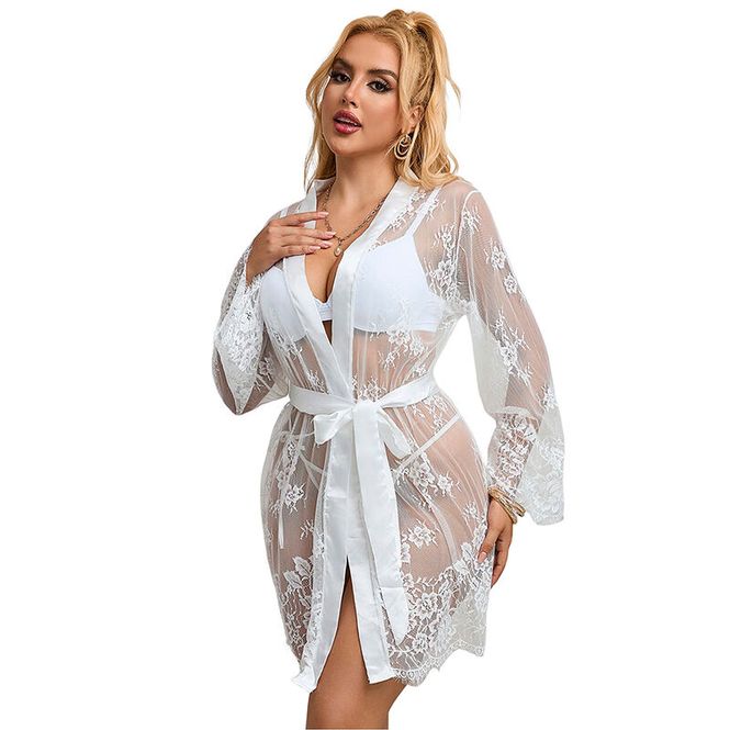 Hovedbilde SUBBLIME - 954376 LONG SLEEVE NIGHTGOWN WITH ...