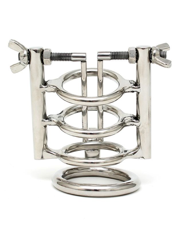 RIMBA - URETHRAL STRETCHER WITH COCKRING AND PADLOCK