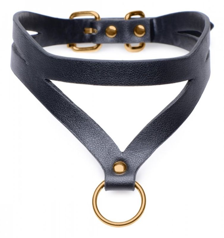 Bondage Baddie - Halsbånd med O-ring