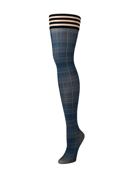 Hovedbilde Debbie - Thigh High - Blue
