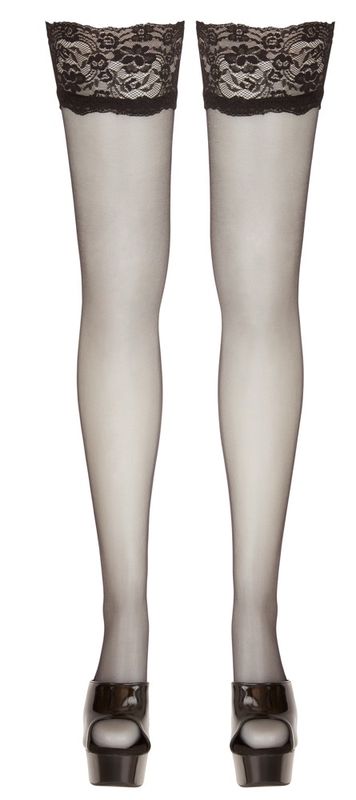 Cottelli Legwear L-4XL - Hold-up Stockings  
