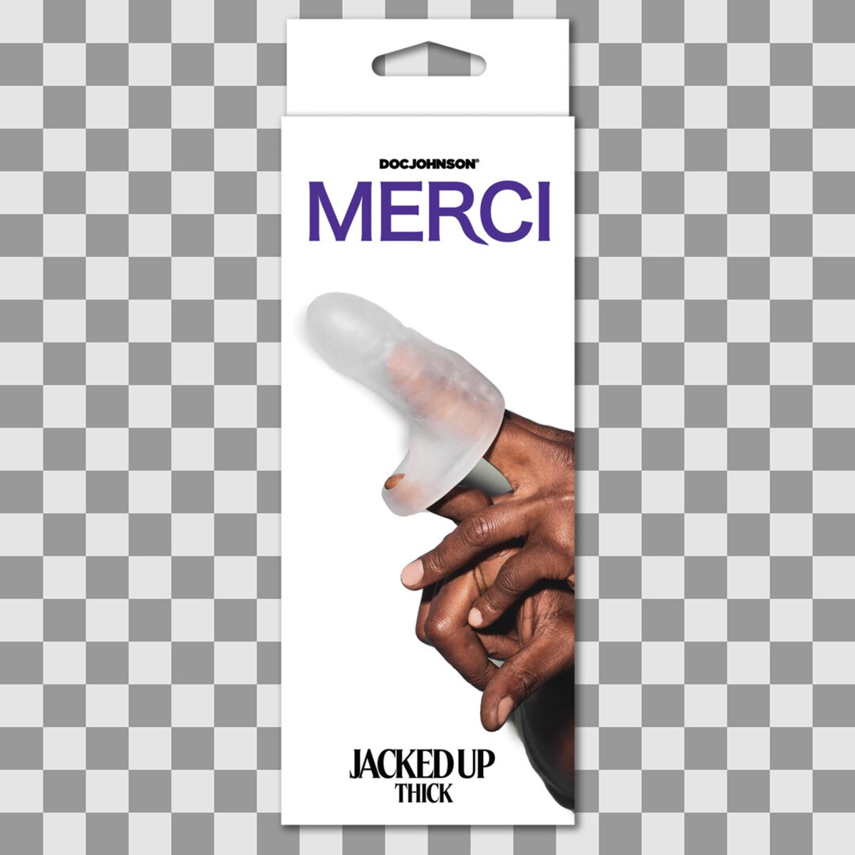 MERCI - Jacked Up - Tykk forlenger med ballstropp 15,5 cm